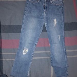 Hollister Ripped Jeggings